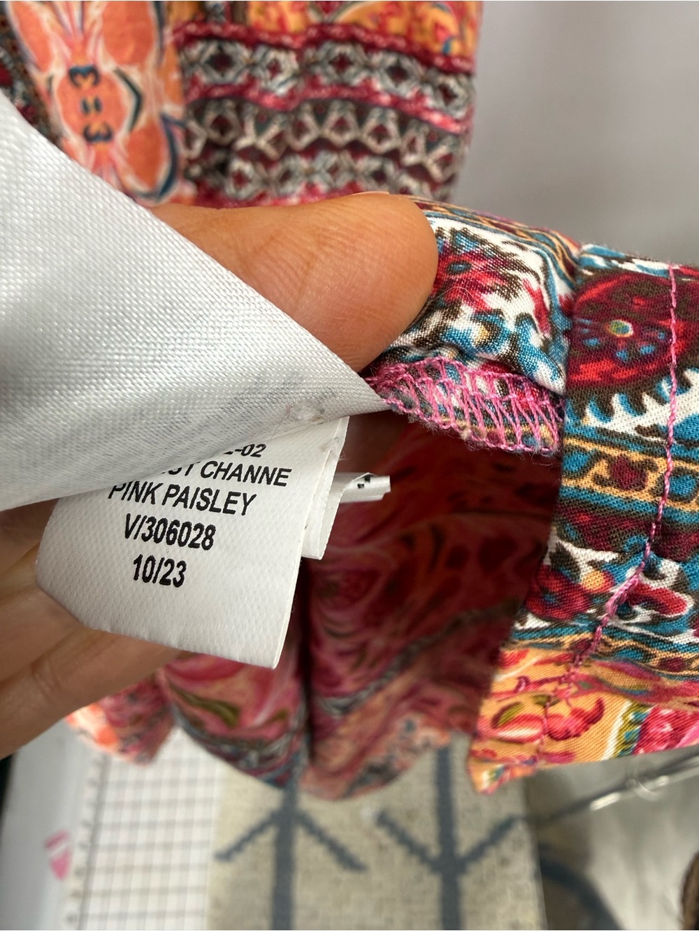 Old Navy Waist-Defined patchwork Paisley print Cami Midi Dress XXL - Picture 11 of 15